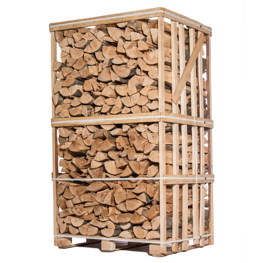 Bois de chauffage – 45 cm – mélange de bois durs – palette 2 m3 – 2.6 stères