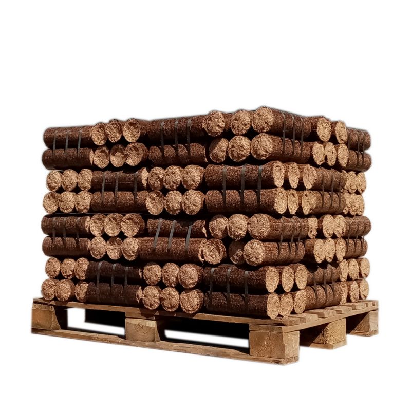 Bois densifié – feuillus + résineux – 1/2 palette de 480 kg